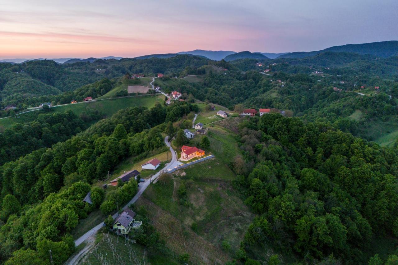 Hill Cottage Haloze Gruskovec Buitenkant foto